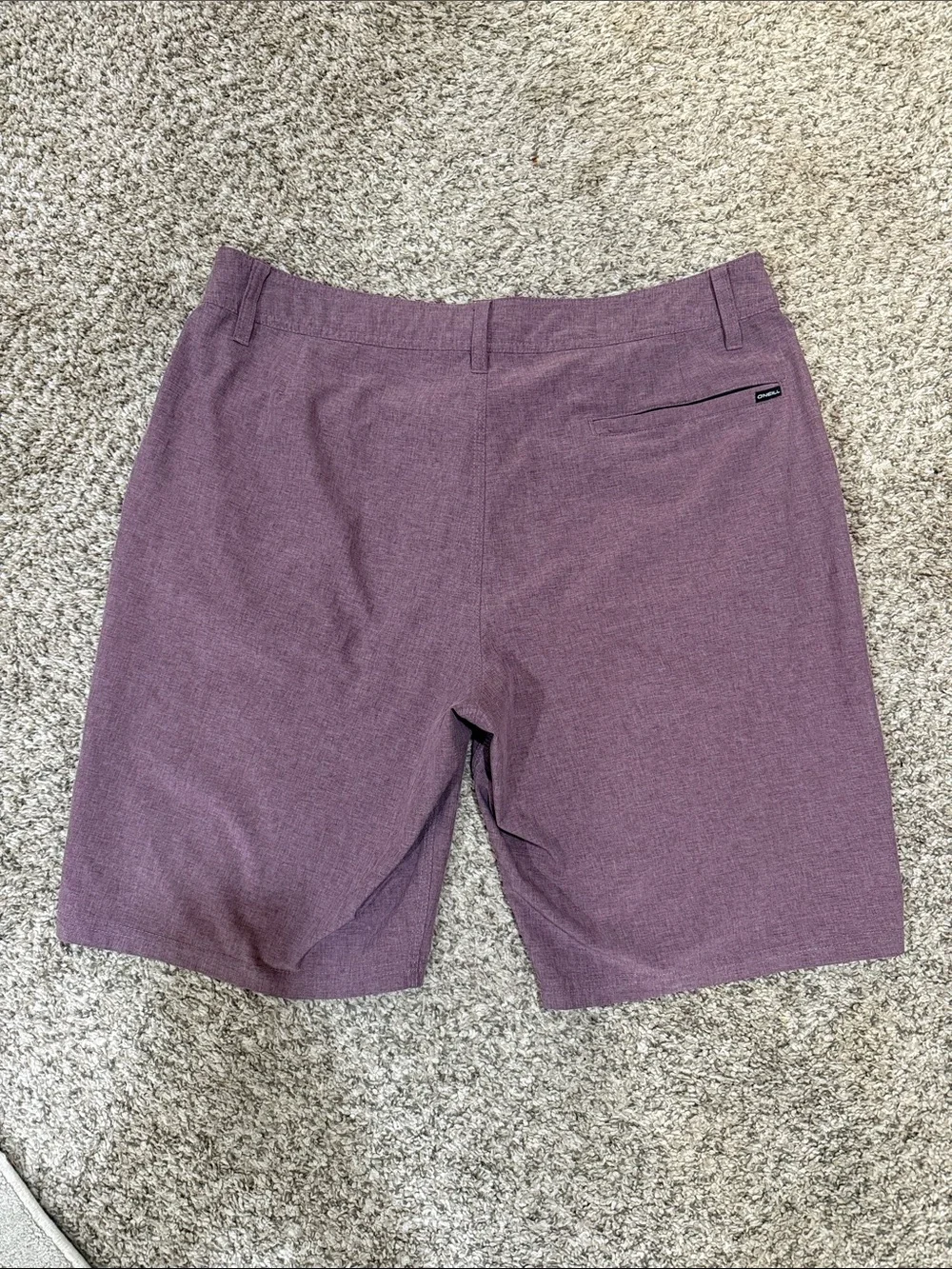 Men's Plum/ burgundy color O’Neill shorts